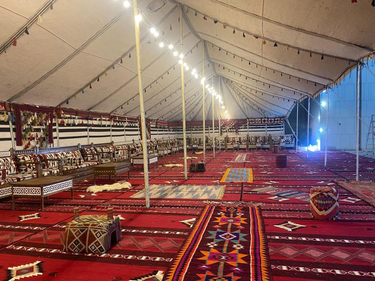 Warm winter heritage atmosphere